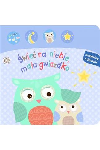 ŚWIEĆNA NIEBIE MAŁA GWIAZDKO