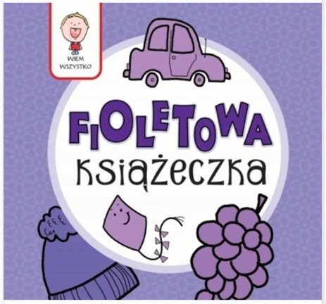 WIEM WSZYSTKO - FIOLETOWA KSIĄŻECZKA
