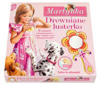 MARTYNKA. ZESTAW KREATYWNY. DREWNIANE LUSTERKO