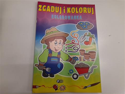 Kolorowanka zgaduj I koloruj