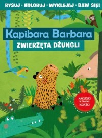 KAPIBARA BARBARA ZWIERZĘTA DŻUNGLI