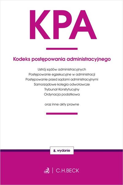 KODEKS POSTĘPOWANIA ADMINISTRACYJNEGO