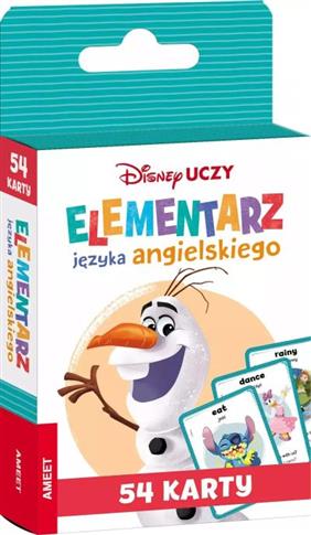 DISNEY UCZY. ELEMENTARZ JĘZYKA ANGIELSKIEGO. KARTY