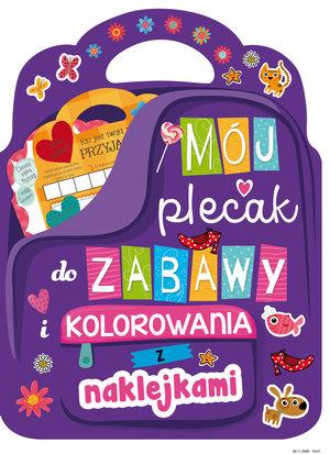 MÓJ PLECAK DO ZABAWY I KOLOROWANIA Z NAKLEJKAMI