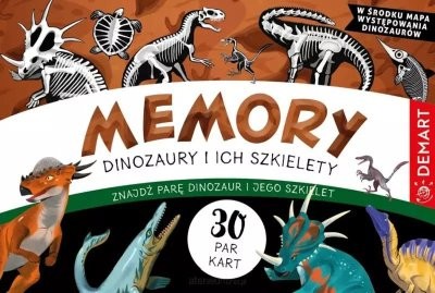 MEMORY. DINOZAURY I ICH SZKIELETY