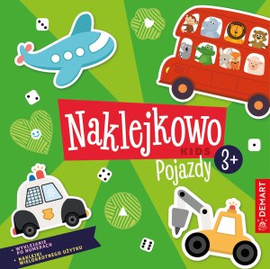 Pojazdy. Naklejkowo Kids 3+