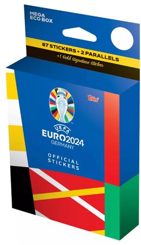 Euro 2024. Stickers mega eco box