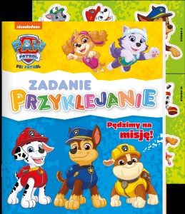 Pędzimy na misję! Psi Patrol. Zadanie Przyklejanie