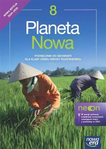 Geografia Planeta nowa NEON podręcznik dla klasy 8