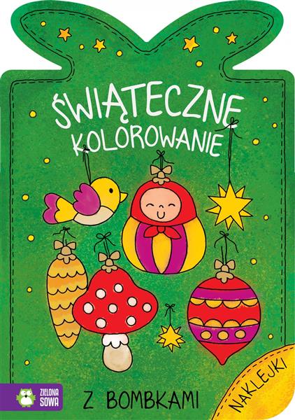 ŚWIĄTECZNE KOLOROWANIE Z BOMBKAMI