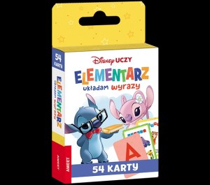 Disney uczy Układam wyrazy karty 6+ UEK-9304