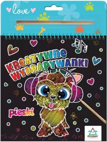 KREATYWNE WYDRAPYWANKI. PIESKI