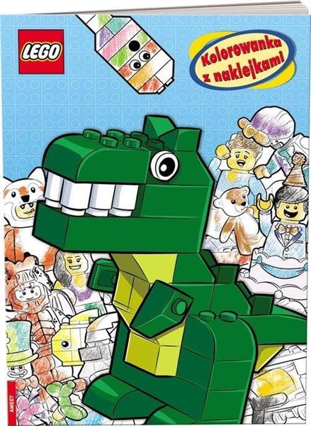 LEGO ICONIC. KOLOROWANKA Z NAKLEJKAMI