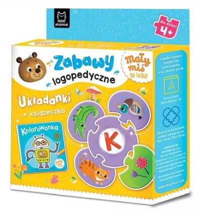 MAŁY MIŚ TO LUBI! ZABAWY LOGOPEDYCZNE.