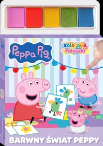 Barwny świat Peppy. Świnka Peppa. Kolorowe Paluszki