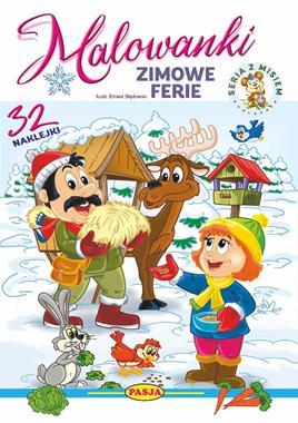 ZIMOWE FERIE. MALOWANKI