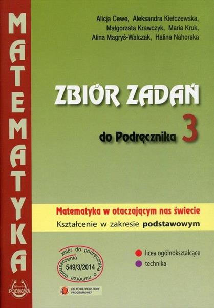 MATEMATYKA W OTACZAJĄCYM NAS ŚWIECIE. ZBIÓR ZADAŃ.