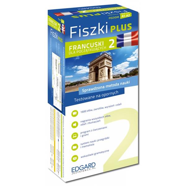 FISZKI PLUS. FRANCUSKI DLA POCZĄTKUJĄCYCH 2