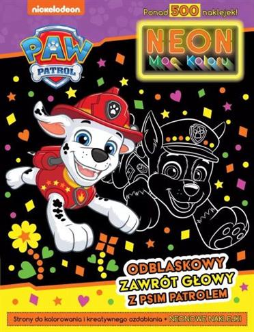 PSI PATROL. NEON. MOC KOLORU 2. ODBLASKOWY ZAAWRÓT