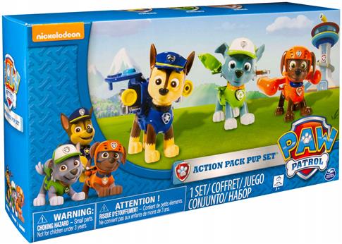 Psi Patrol, figurki kolekcjonerskie, zestaw