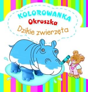 DZIKIE ZWIERZĘTA. KOLOROWANKA OKRUSZKA
