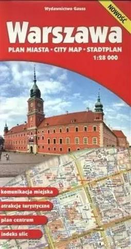 WARSZAWA MAPA