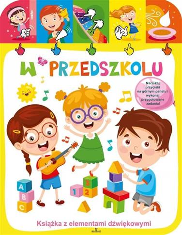 Książka dźwiękowa - W przedszkolu