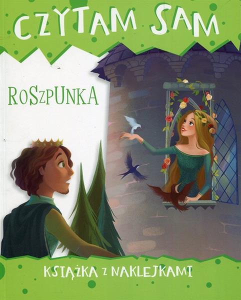 CZYTAM SAM ROSZPUNKA KSIĄŻKA Z NAKLEJKAMI