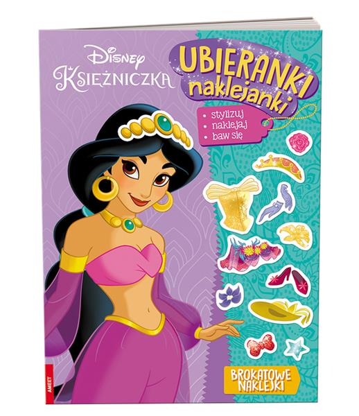 DISNEY KSIĘŻNICZKA. UBIERANKI, NAKLEJANKI