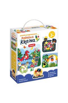 PUZZLE PROGRESYWNE. BAŚNIOWA KRAINA