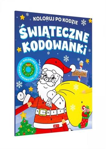 ŚWIĄTECZNE KODOWANKI. KOLORUJ PO KODZIE