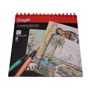 KOLOROWANKA ARTYSTYCZNA 24 ARKUSZE A5