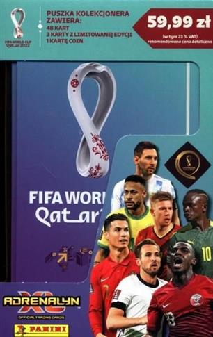 FIFA WORLD CUP QATAR 2022 Adrenalyn XL Puszka kole