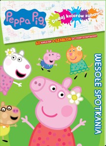 Kolorowe przygody. Świnka Peppa. Dodaj kolorów zabawie