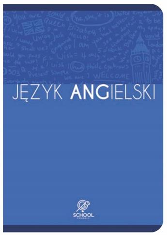 Zeszyt do języka angielskiego A5 ze ściągami 64k