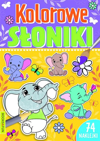 KOLOROWE SŁONIKI