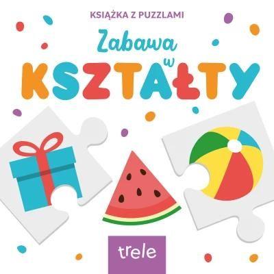 KSZTAŁTY. KSIĄŻKA Z PUZZLAMI