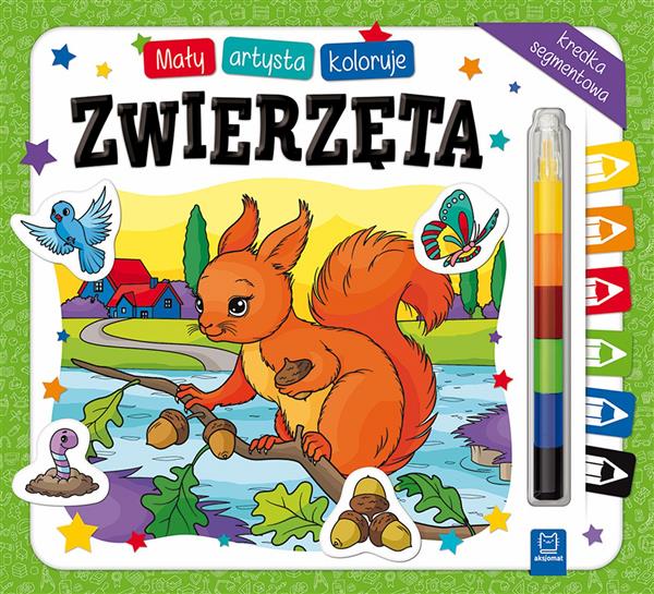 MAŁY ARTYSTA KOLORUJE ZWIERZĘTA