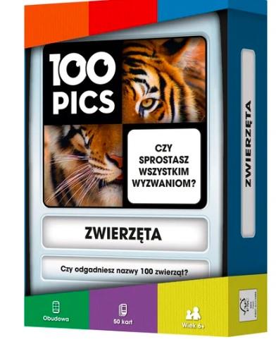 100 Pics: Zwierzęta gra edukacyjna Rebel