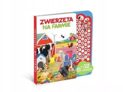 ZWIERZĘTA NA FARMIE KSIĄŻKA DŹWIĘKOWA