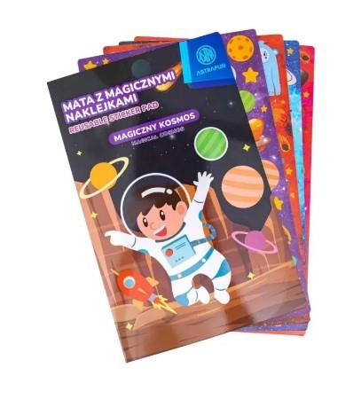 ZESTAW KREATYWNY MATA Z MAGICZNYMI 104 NAKLEJKAMI