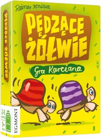 Pędzące Żółwie karciane gry do plecaka