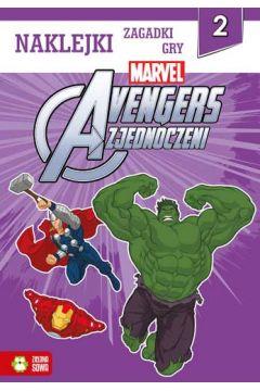 AVENGERS NAKLEJKI ZAGADKI GRY
