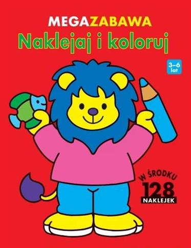 MEGAZABAWA. NAKLEJAJ I KOLORUJ
