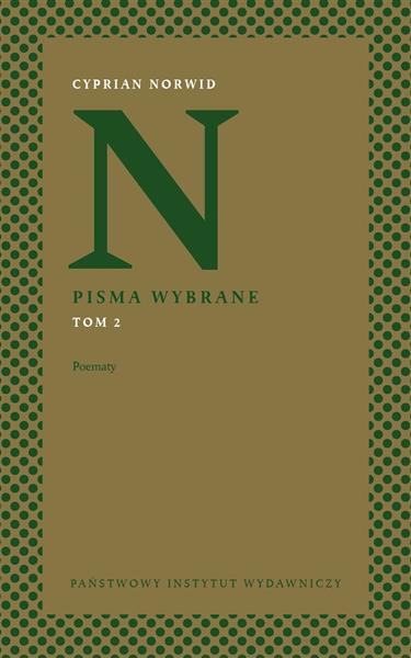 POEMATY. PISMA WYBRANE. TOM 2