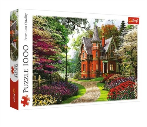 Puzzle 1000 el. Wiktoriański dom Trefl