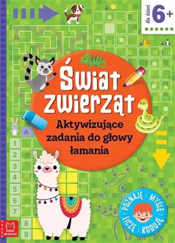 Świat zwierząt. Aktywizujące zadania do głowy łama