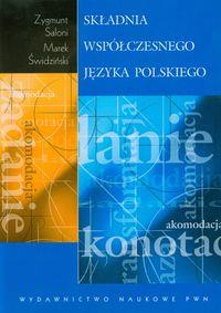 SKŁADNIA WSPÓŁCZESNEGO JĘZYKA POLSKIEGO