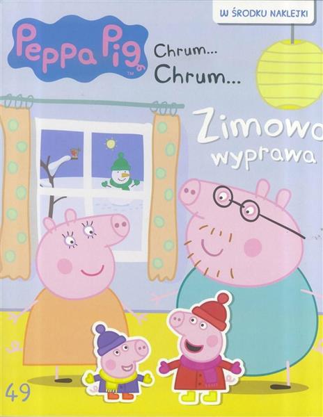 ŚWINKA PEPPA CHRUM CHRUM 49 ZIMOWA WYPRAWA