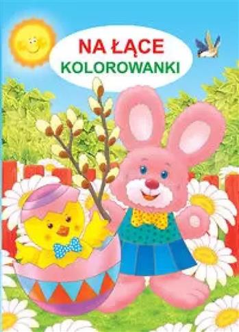 Kolorowanka - Na łące